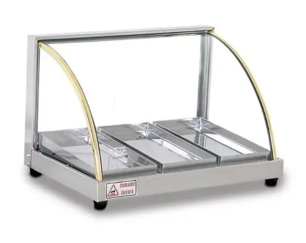 Estufa 03 bandejas simples e dupla. Pronta Entrega. Rei do Inox