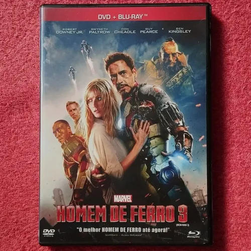 Homem de Ferro 3 - Blu-ray e DVD