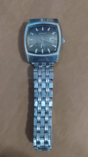 Relógio Antigo Orient Automático Feminino Vidro Crystal #av
