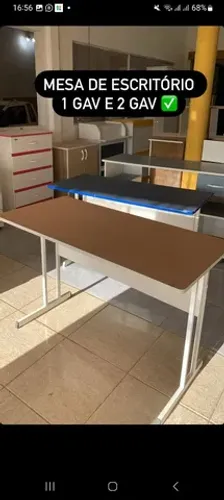 Mesa de escritório em mdf