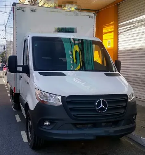SPRINTER 416 MERCEDES BENZ COM BAÚ, ÚNICO DONO 65.000 KM.