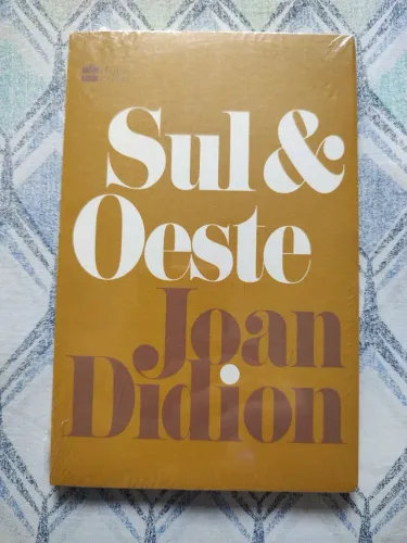 Livro Sul e Oeste - Joan Didion (LACRADO)