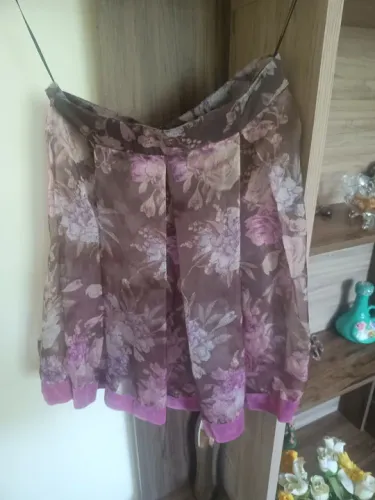 Saia TIG Renata Figueiredo Original Floral Transparente