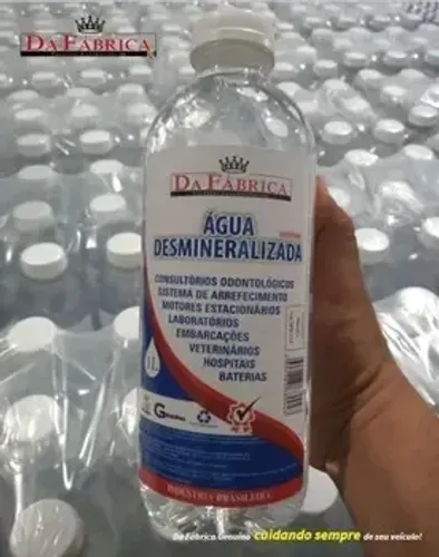 Àgua desmineiralizada - Da Fábrica
