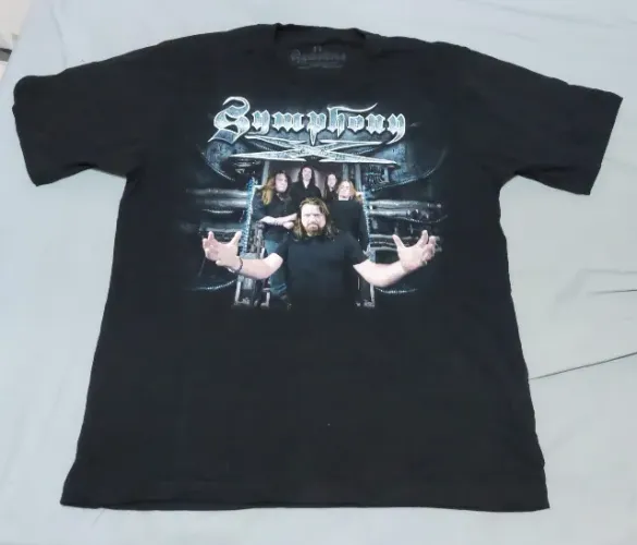 Camisa Symphony X - Latin America Tour 2011 - Tamanho M