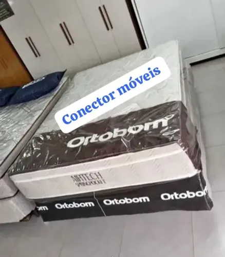 cama box molas ensacadas individualmente  ( Ortobom ) pronta entregar