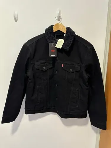 Jaqueta trucker jeans Sherpa Levis