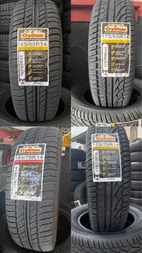 Pneus remolde Crystone R14 (borracha vipal)