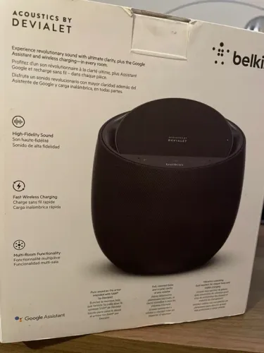 Hi-Fi Smart Speaker +Wireless Charger Belkin