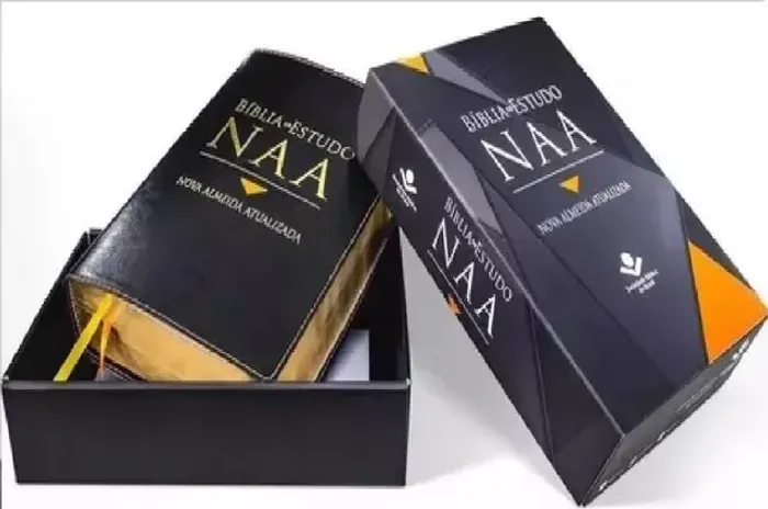 Bíblia De Estudo Nova Almeida Atualizada (NAA) Lançamento! Lacrado!