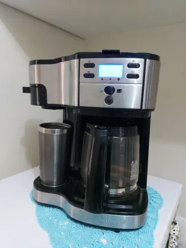 Cafeteira 110v grande 2.8 lt