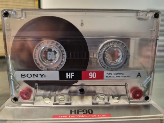 Lote 7un fita cassete Sony HF