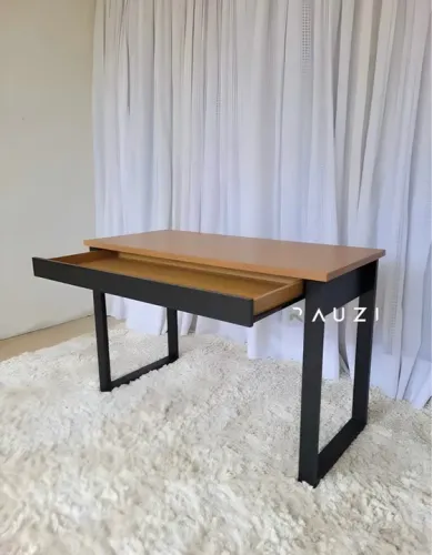 Mesa de Trabalho 100% MDF Com Uma Gaveta Grande / Linha industrial