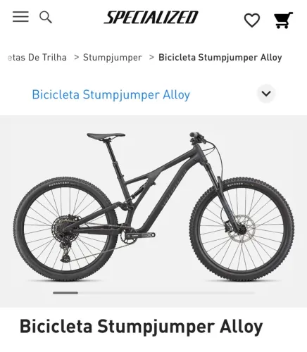 Specialized StumpJumper Nova tamanho S5