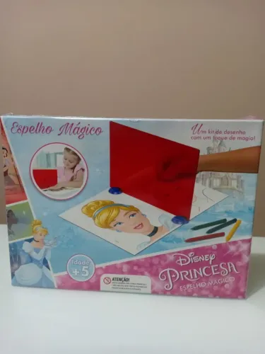 Espelho Mágico Princesa + Boneca Princesa Mulan