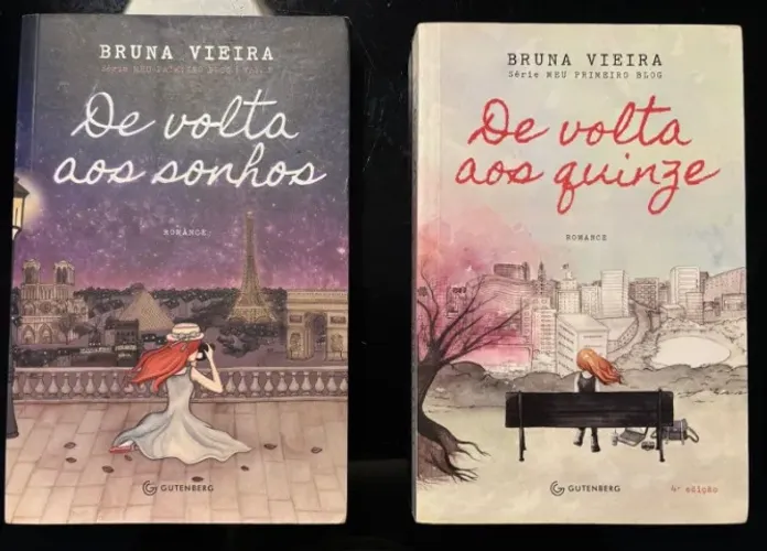 Coleção série "MEU PRIMEIRO BLOG" - Livro "De Volta aos Quinze + De Volta aos Sonhos"