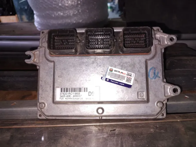 Módulo Central Eletrônica do Motor Honda New City- 37820-RC1-M68
