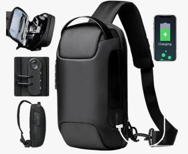 Mochila Masculina Transversal De Ombro Sholderbag Pochete z1024