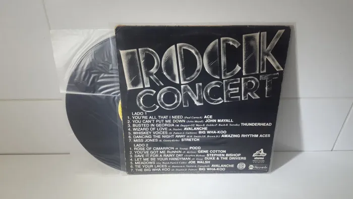 Disco de Vinil Rock Concert - Coletânea