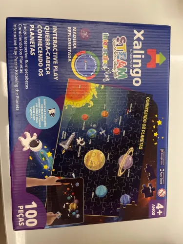 Quebra cabeça Xalingo Planetas