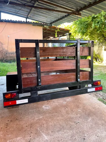 Carretinhas 1 eixo Feixe de molas