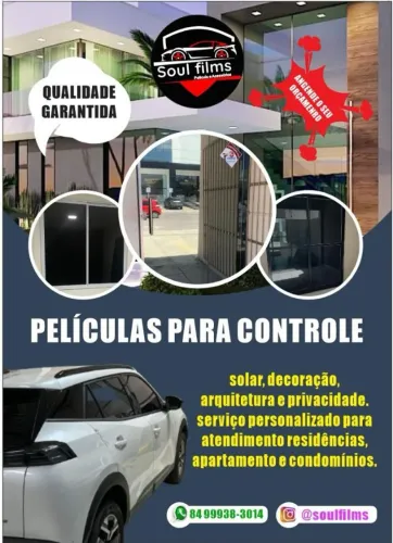 película residencial e automotiva