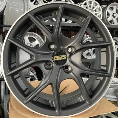 Rodas aro 16 BBS CI-r preta Furação 4x100