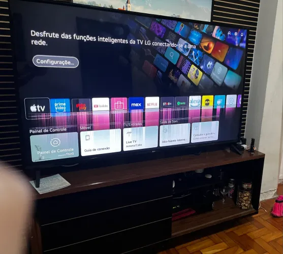 mart TV LG 65" 4K (65UN7100) - Defeito na Imagem (Reparável)