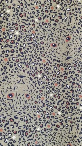 Vestido soltinho onça veste G ou 44