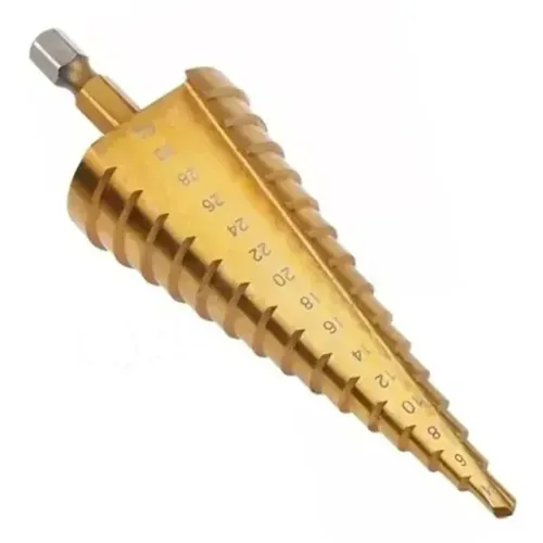 Broca Escalonada Furos de 4 a 32 mm Heavy Duty 