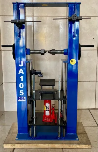 Máquina de Desempeno é alinhamento de rodas de Motos