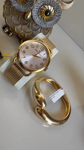 Kit de Relógio e Bracelete