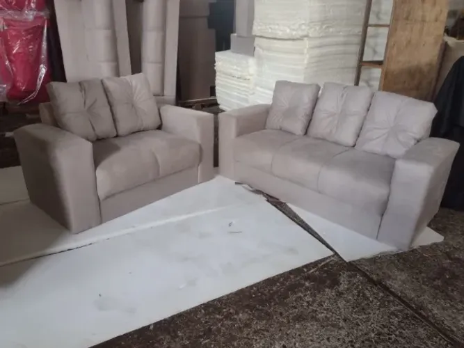sofa de 2 e 3 lugares pop junior 