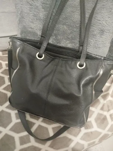 Bolsa couro soulier grande
