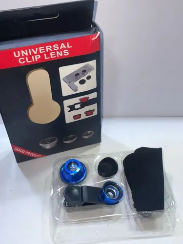 Lentes Universais para Celular - Kit Completo