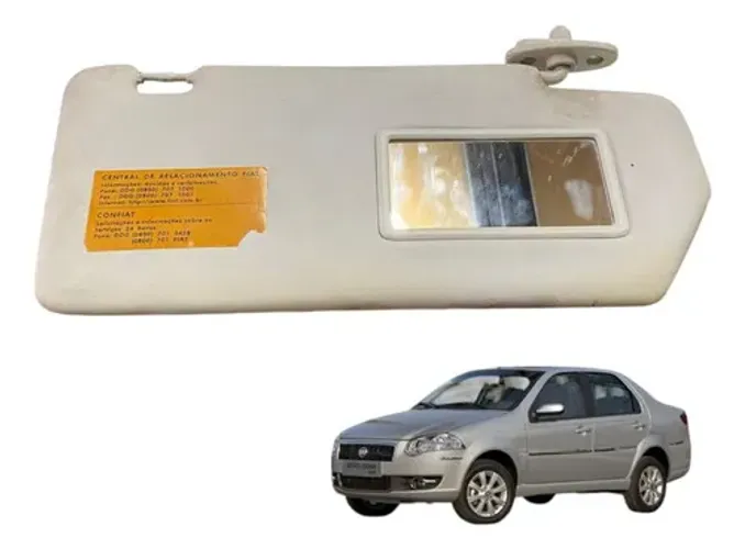 Quebra Sol Lado Direito Fiat Siena Palio 2004 2008 2012 Usad