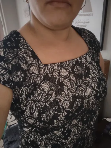 Vestido de Renda Preto