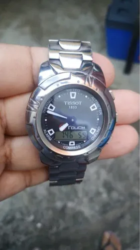 Relógio Tissot touch titanium