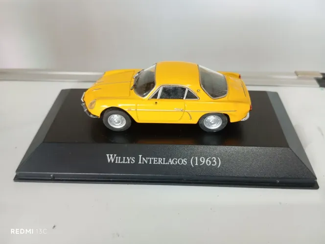 Raridade: Miniatura Willys Interlagos (1963) - escala 1/43