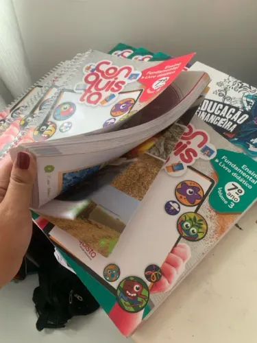 Livro Didático Conquistas 7º Ano -  COMPLETO 