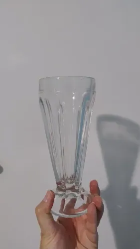 LOTE - Copo de mill shake dos anos 80 Kibon