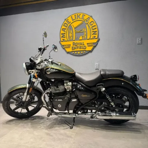 SUPER METEOR 650  ROYAL ENFIELD INTERSTELAR GREEN EDIVAN CONSULTOR *