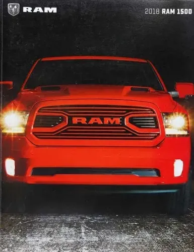 Catálogo Pickup Ram 1500 - Folder Prospecto Brochura EUA 2018