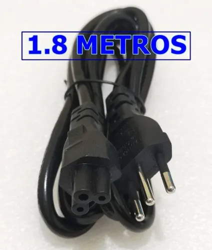 Cabo  De Força Tripolar - 1.8 Metros - Padrão Novo 3 Pinos - 10a - R$: 20,00 Cada