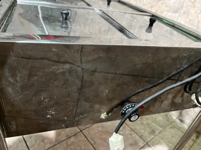 Aquecedor de alimentos industrial