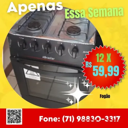 Fogão | Chame 7 1 | 9 ; 8 | 8 - 3 | O - 3 | 3 ; 1 ; 7 |  Sortidas Opções Confira  Adquira 