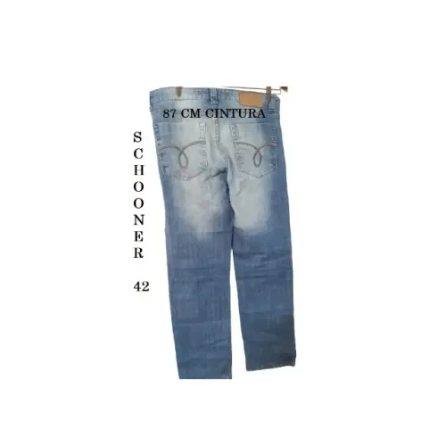 CALCA JEANS 42 SCHONNER UNISSEX EXCELENTE