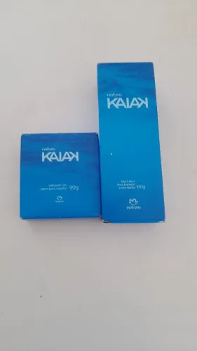 Kit kaiak tradicional sabonte e gel barbear