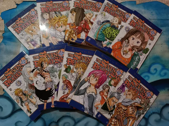Mangás Nanatsu no taizai 1 ao 10