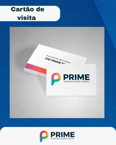 Cartão de visita personalizado